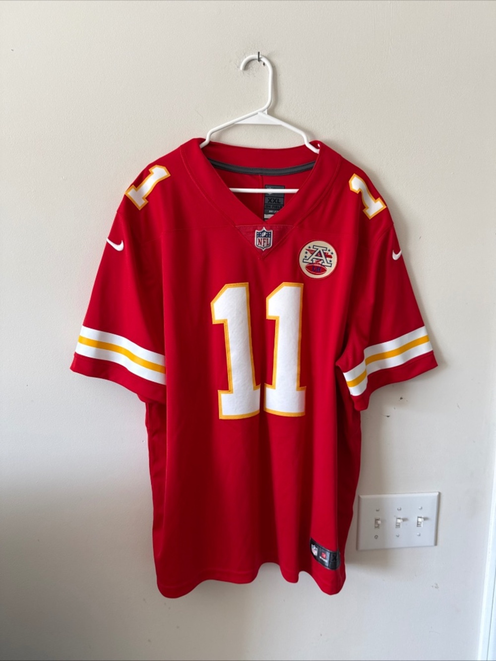 MEN’S NIKE ALEX SMITH #11 KANSAS CITY CHIEFS  VAPOR LMTD JERSEY SZ 2XL - RARE